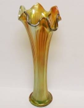 A tall vase with a gold rim

AI-generated content may be incorrect.
