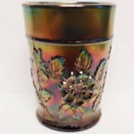 A colorful glass with a floral design

AI-generated content may be incorrect.