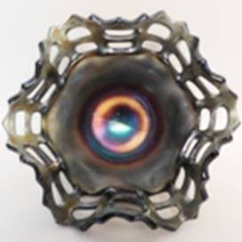 A circular object with a colorful reflection

AI-generated content may be incorrect.