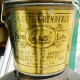 A metal bucket with a lid

AI-generated content may be incorrect.