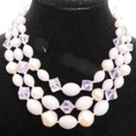 A necklace on a mannequin

AI-generated content may be incorrect.