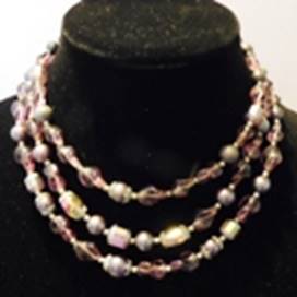 A necklace on a mannequin

AI-generated content may be incorrect.